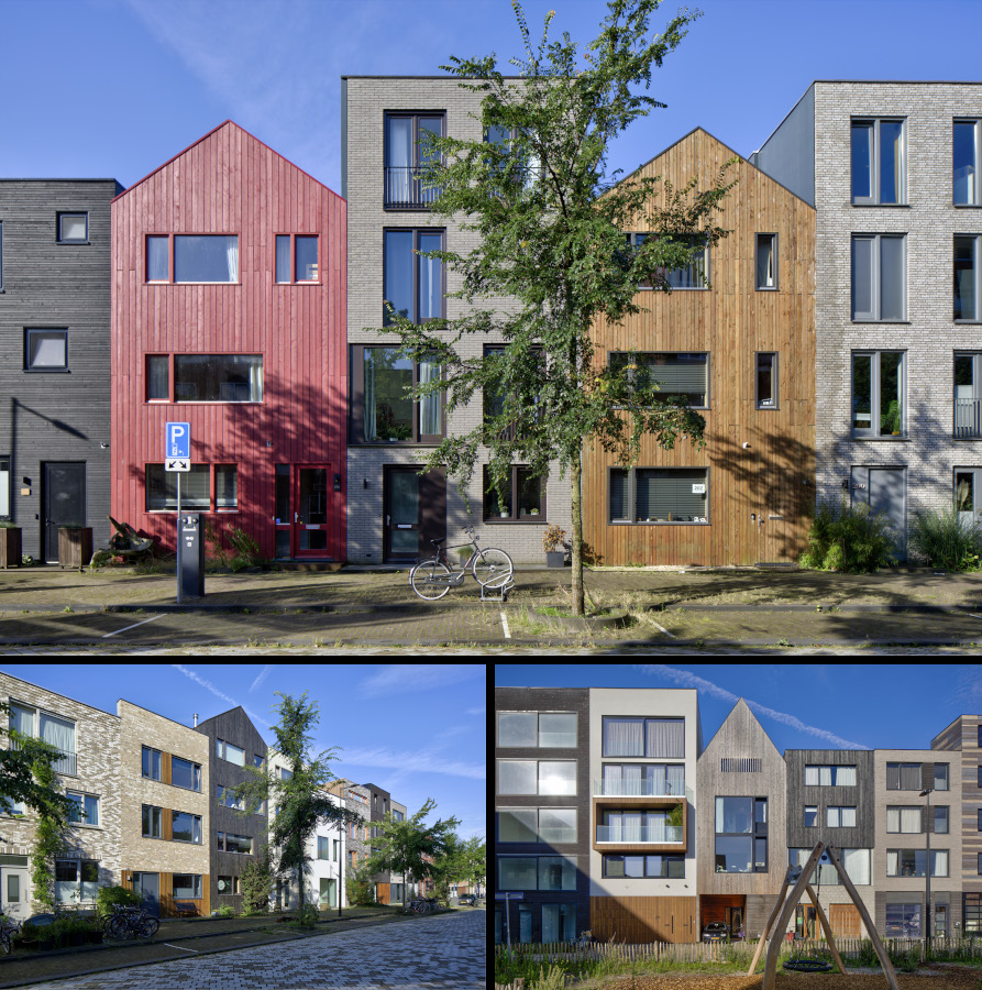 foto's Jan Vrijmanstraat 184, 202 en 206, Van Gamerenstraat 18 gemaakt door Remco van Blokland