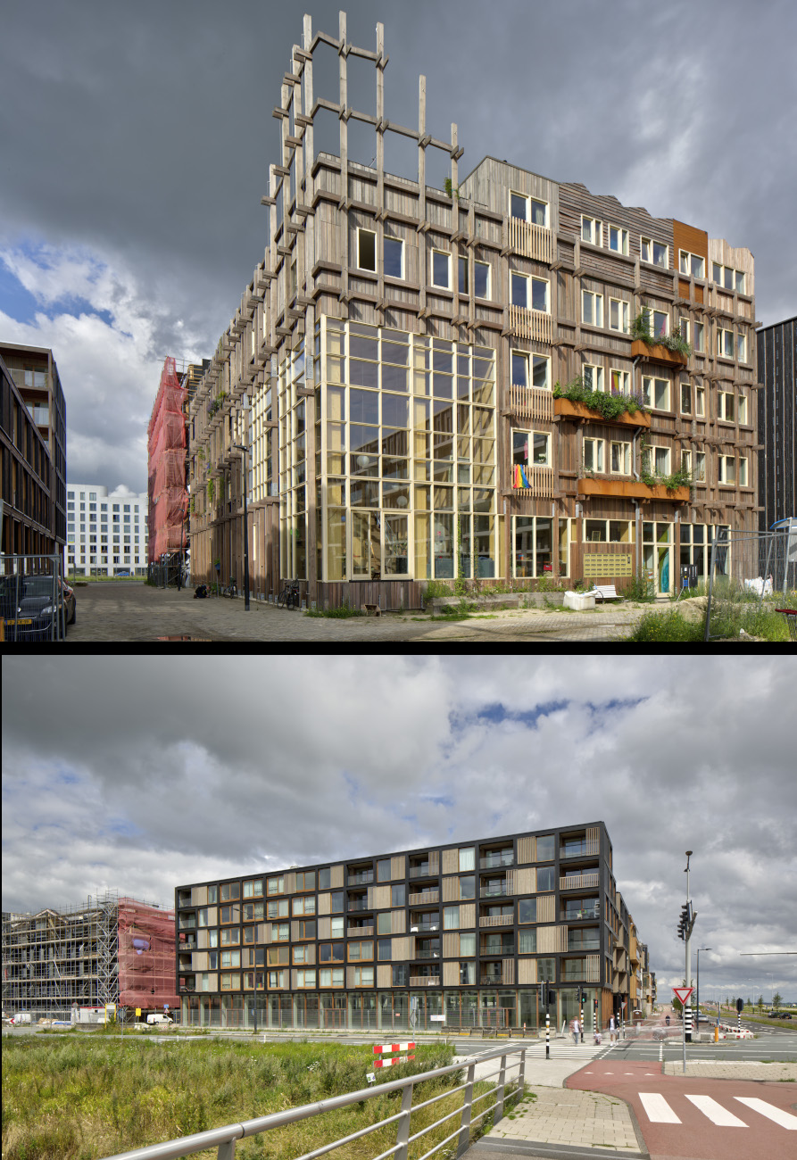 foto's Strandeilandlaan 7-123 en Nydia Ecurystraat 33-85 gemaakt door Remco van Blokland