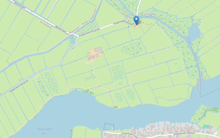 kaart plek Poppendammergouw 32